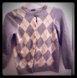 FINAL PRICE - J.Crew Size S Cashmere Crop Cardigan